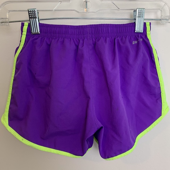 Nike Dri-Fit Purple & Yellow Athletic Shorts - Picture 2 of 9
